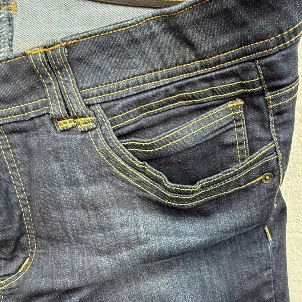 Democracy AB Tech Dark Wash Skinny Jeans‎ Womens 16 Blue Denim Stretch Classic
